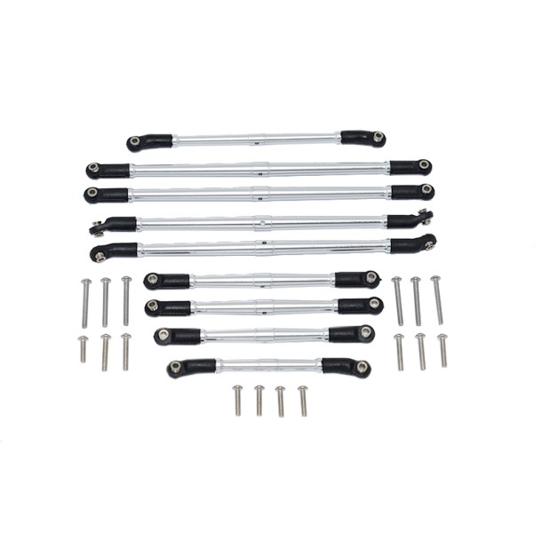 ALUMINUM ADJUSTABLE TIE RODS FOR AXIAL SCX10 III JEEP JT GLADIATOR