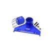 ALUMINIUM ALLOY REAR SPARE WHEEL POSITINGING BRACKET FOR AXIAL 1/6 SCX6 JEEP