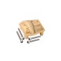 BRASS FRONT/REAR GEARBOX COVER FOR AXIAL 1/6 SCX6 