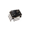 BRASS FRONT/REAR GEARBOX COVER (GOLD INLAY VERSION) FOR AXIAL 1/6 SCX6