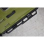 ALUMINUM SIDE STEPS (SILVER INLAY VERSION) FOR AXIAL 1/6 SCX6 