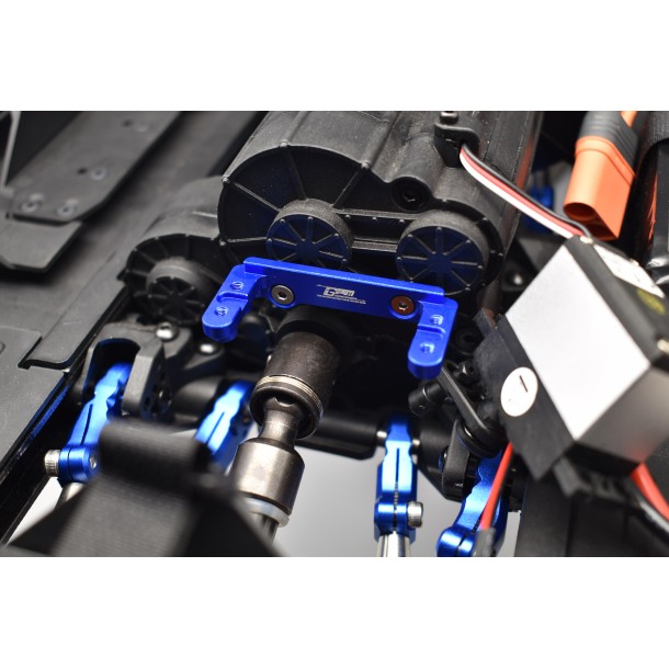 ALUMINUM 2-SPEED TRANSMISSION SERVO MOUNT FOR AXIAL 1/6 SCX6