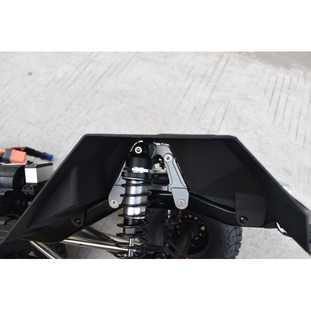 ALUMINUM ADJUSTABLE REAR DAMPER MOUNT FOR AXIAL 1/6 SCX6