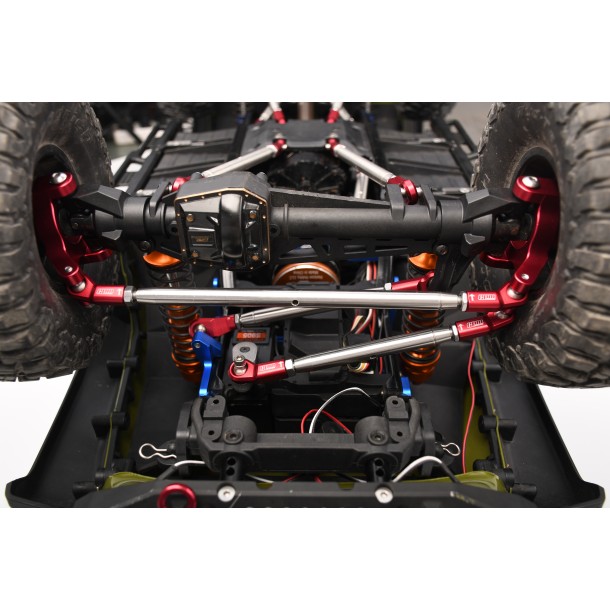 7075 ALLOY CLOCKWISE AND ANTICLOCKWISE BALL ENDS FOR ORIGINAL FRONT STEERING TIE ROD ENDS FOR AXIAL 1/6 SCX6