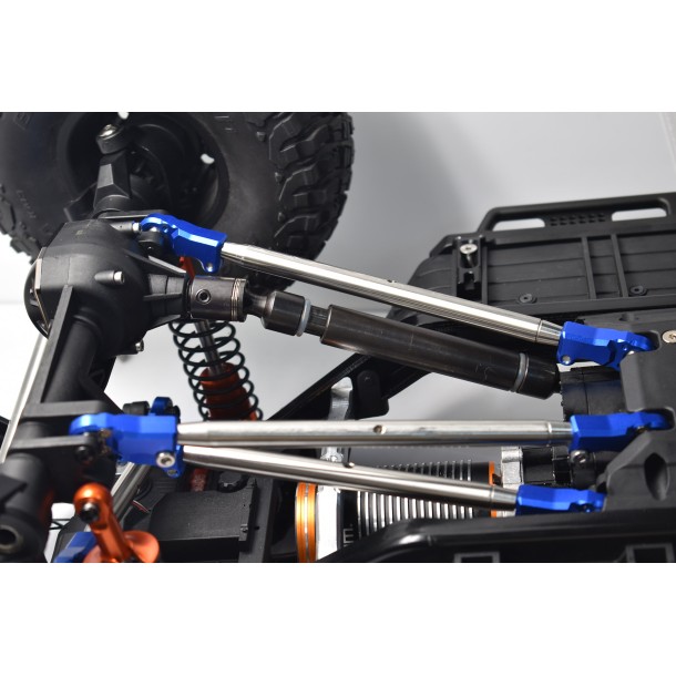 7075 ALLOY CLOCKWISE AND ANTICLOCKWISE COMPLETED BALL ENDS FOR ORIGINAL FULL SET LINK BAR FOR AXIAL 1/6 SCX6
