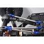 7075 ALLOY CLOCKWISE AND ANTICLOCKWISE COMPLETED BALL ENDS FOR ORIGINAL FULL SET LINK BAR FOR AXIAL 1/6 SCX6
