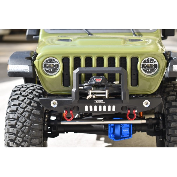 ALUMINIUM FRONT BUMPER WITH D-RINGS FOR AXIAL 1/6 SCX6