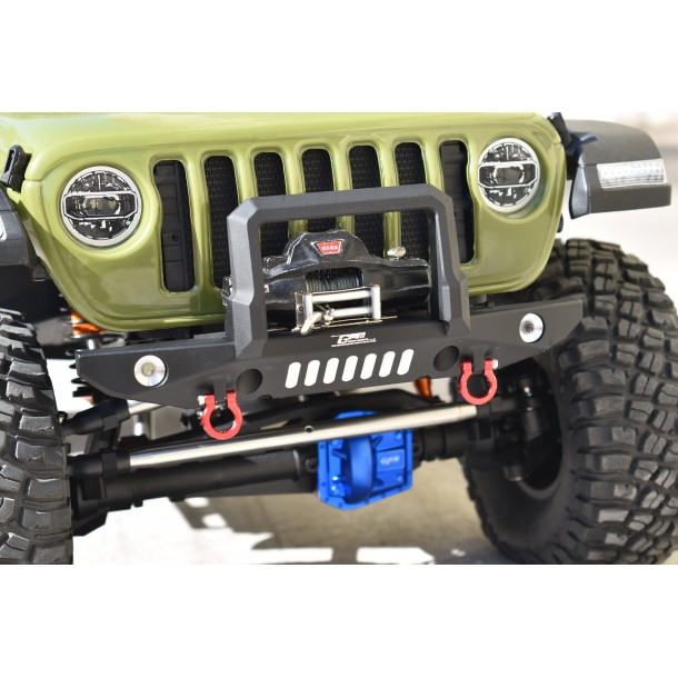 ALUMINIUM FRONT BUMPER WITH D-RINGS FOR AXIAL 1/6 SCX6