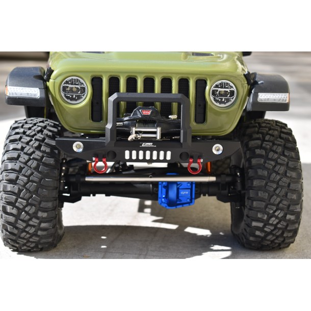 ALUMINIUM FRONT BUMPER WITH D-RINGS FOR AXIAL 1/6 SCX6