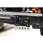 STAINLESS STEEL FRONT & REAR GEARBOX SKID PLATE FOR AXIAL 1/6 SCX6