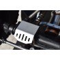 STAINLESS STEEL FRONT & REAR GEARBOX SKID PLATE FOR AXIAL 1/6 SCX6
