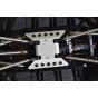 STAINLESS STEEL CENTER GEARBOX SKID PLATE FOR AXIAL 1/6 SCX6 