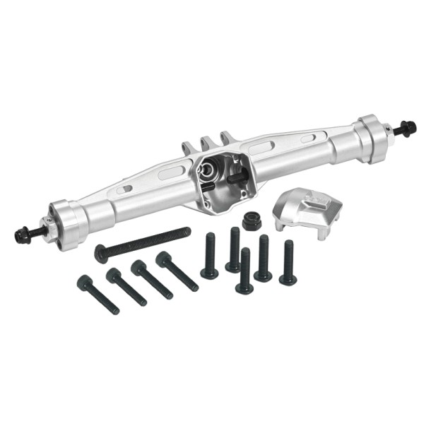 ALUMINUM 7075 REAR STRAIGHT AXLE HOUSING FOR AXIAL 1/10 SCX10 PRO 4X4 KIT