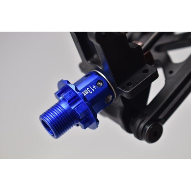 ALUMINUM 13MM HEX ADAPTERS FOR TEAM CORALLY 1/10 SKETER XL4S