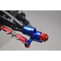 ALUMINUM FRONT KNUCKLE ARM FOR TEAM CORALLY 1/10 SKETER XL4S