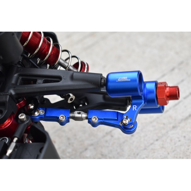 ALUMINUM+STAINLESS STEEL ADJUSTABLE FRONT STEERING TIE ROD FOR TEAM CORALLY 1/10 SKETER XL4S