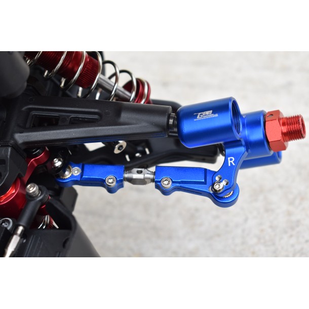 ALUMINUM+STAINLESS STEEL ADJUSTABLE FRONT STEERING TIE ROD FOR TEAM CORALLY 1/10 SKETER XL4S