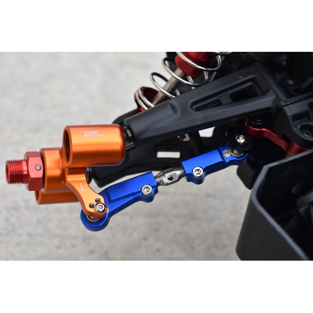 ALUMINUM+STAINLESS STEEL ADJUSTABLE FRONT STEERING TIE ROD FOR TEAM CORALLY 1/10 SKETER XL4S