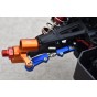ALUMINUM+STAINLESS STEEL ADJUSTABLE FRONT STEERING TIE ROD FOR TEAM CORALLY 1/10 SKETER XL4S