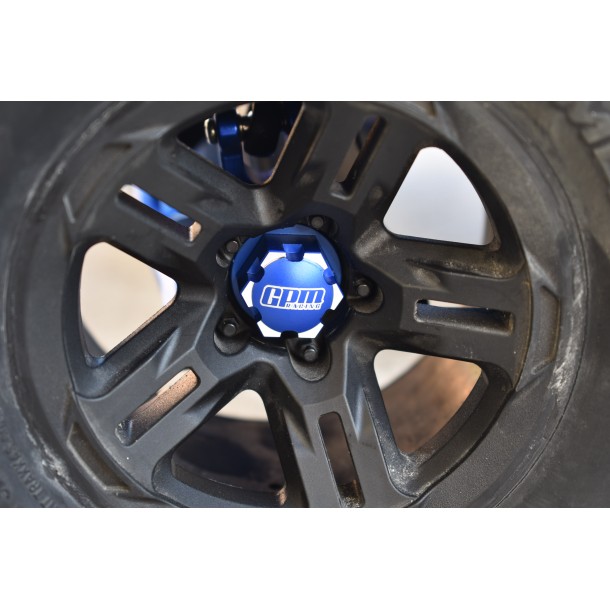 ALUMINUM 7075-T6 WHEEL LOCK FOR TRAXXAS 1/8 SLEDGE / 1/10 E-REVO VXL 2.0 / MAXX 2.0 / 1/5 X-Maxx 6S/8S / 1/6 XRT 8S / 1/6 PRO SCALE 2WD SAND CAR 8S