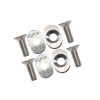 ALUMINIUM 7075-T6 FIXING MOTOR BASE REINFORCEMENT FOR TRAXXAS 1/8 SLEDGE