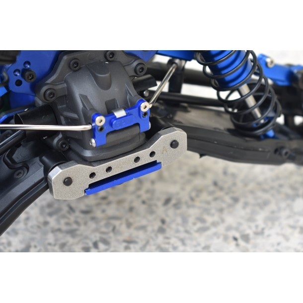 STAINLESS STEEL FRONT LOWER BULKHEAD TIE BAR FOR TRAXXAS 1/8 SLEDGE