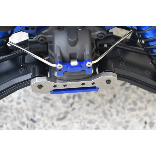 STAINLESS STEEL FRONT LOWER BULKHEAD TIE BAR FOR TRAXXAS 1/8 SLEDGE