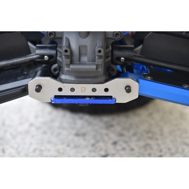 STAINLESS STEEL REAR LOWER BULKHEAD TIE BAR FOR TRAXXAS 1/8 SLEDGE