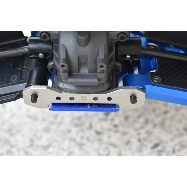 STAINLESS STEEL REAR LOWER BULKHEAD TIE BAR FOR TRAXXAS 1/8 SLEDGE