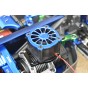 ALUMINUM 6061-T6 MOTOR HEATSINK WITH COOLING FAN FOR TRAXXAS 1/8 SLEDGE
