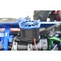 ALUMINUM 6061-T6 MOTOR HEATSINK WITH COOLING FAN FOR TRAXXAS 1/8 SLEDGE