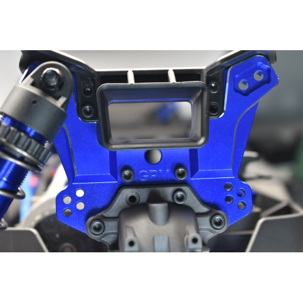 ALUMINUM 7075-T6 FRONT DAMPER PLATE FOR TRAXXAS 1/8 SLEDGE