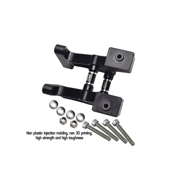 SPECIAL MATERIAL REAR WING MOUNT SET FOR TRAXXAS 1/8 SLEDGE