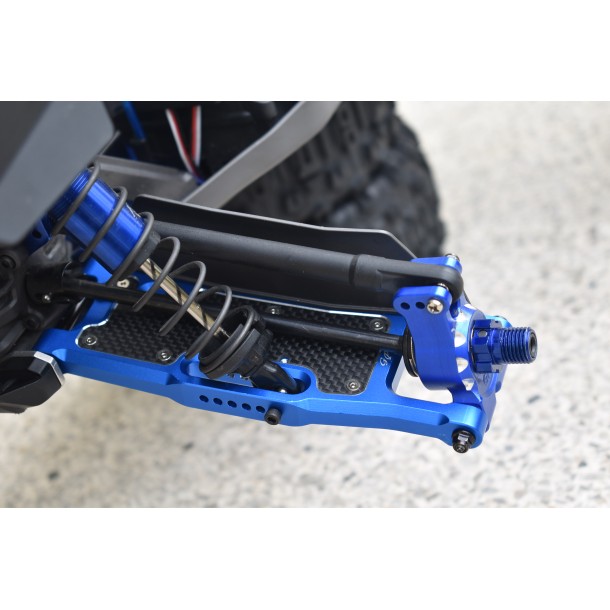 ALUMINIUM 6061-T6 REAR LOWER ARMS+CARBON FIBRE DUST-PROOF PROTECTION PLATE FOR TRAXXAS 1/8 SLEDGE