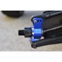 ALUMINUM 7075-T6 HEX ADAPTERS (+6.5MM) AND WHEEL LOCK FOR TRAXXAS 1/8 SLEDGE / 1/10 E-REVO VXL 2.0 / MAXX 2.0