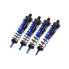 ALUMINUM 6061-T6 FRONT AND REAR L-SHAPE PIGGY BACK (BUILT-IN PISTON SPRING) ADJUSTABLE SPRING DAMPERS FOR TRAXXAS 1/8 SLEDGE