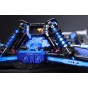 ALUMINUM 6061-T6 FRONT L-SHAPE PIGGY BACK (BUILT-IN PISTON SPRING) ADJUSTABLE SPRING DAMPERS 128MM FOR TRAXXAS 1/8 SLEDGE
