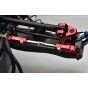 ALUMINUM 7075-T6+STAINLESS STEEL ADJUSTABLE FRONT STEERING TIE ROD FOR TRAXXAS 1/8 SLEDGE