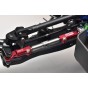 ALUMINUM 7075-T6+STAINLESS STEEL ADJUSTABLE FRONT STEERING TIE ROD FOR TRAXXAS 1/8 SLEDGE