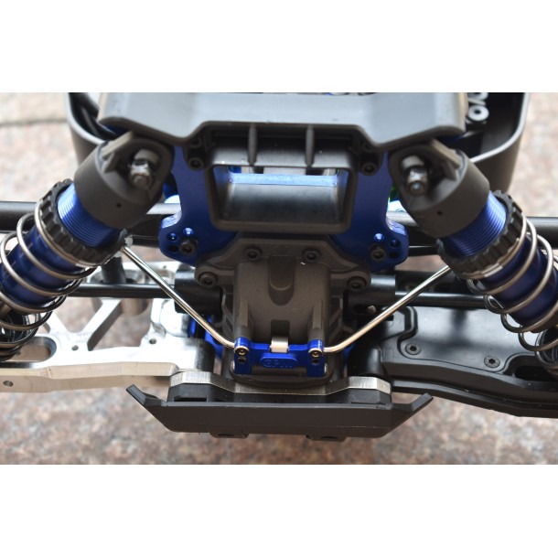 ALUMINUM 7075-T6 FRONT/REAR SWAY BAR MOUNT WITH LINKAGE AND WIRE FOR TRAXXAS 1/8 SLEDGE