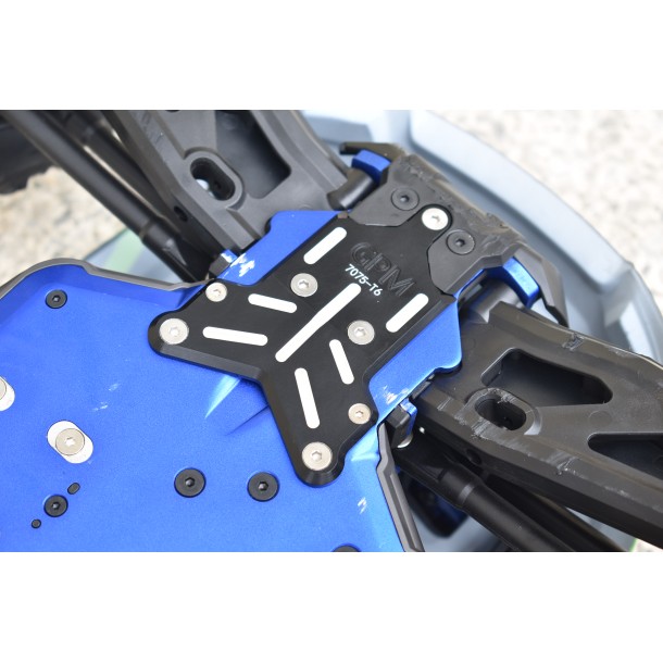 ALUMINUM 7075-T6 FRONT CHASSIS PROTECTION PLATE FOR TRAXXAS 1/8 SLEDGE