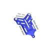 ALUMINUM 7075-T6 FRONT CHASSIS PROTECTION PLATE FOR TRAXXAS 1/8 SLEDGE