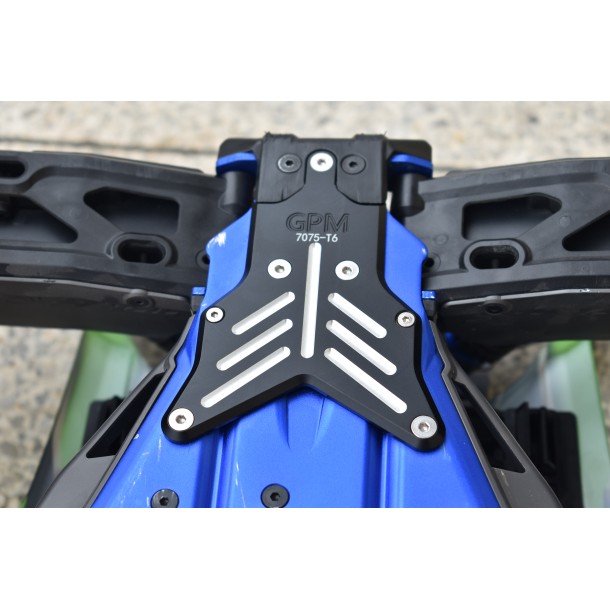 ALUMINUM 7075-T6 REAR CHASSIS PROTECTION PLATE FOR TRAXXAS 1/8 SLEDGE