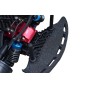 CARBON FIBER FRONT BUMPER FIXING PLATE FOR TAMIYA 1/10 TA08 PRO