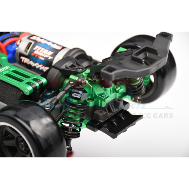 ALLOY 7075 REAR DIFFERENTIAL HOUSING FOR TRAXXAS 1/10 4-TEC DRIFT FORD MUSTANG / FORD GT 4-TEC 2.0 / 4-TEC 3.0 / Toyota GR Supra GT4 / Factory Five 1933 Hot Rod Coupe