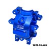 ALLOY 7075 REAR DIFFERENTIAL HOUSING FOR TRAXXAS 1/10 4-TEC DRIFT FORD MUSTANG / FORD GT 4-TEC 2.0 / 4-TEC 3.0 / Toyota GR Supra GT4 / Factory Five 1933 Hot Rod Coupe