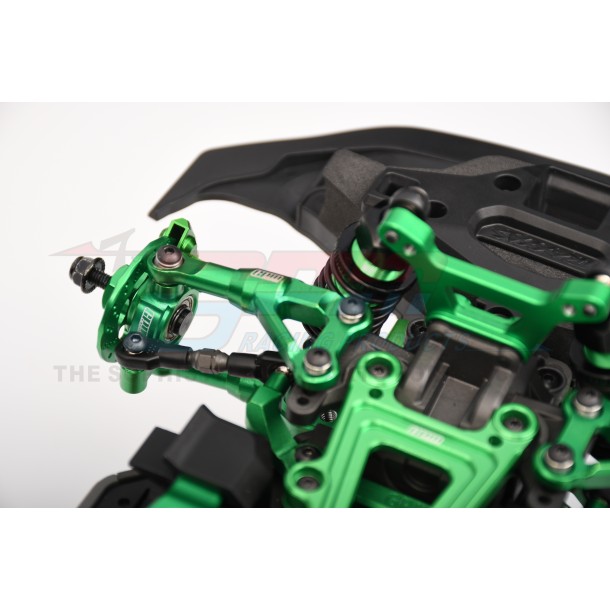 7075 ALLOY FRONT STEERING BLOCK（LARGER INNER BEARINGS）FOR TRAXXAS 1/10 4-TEC DRIFT FORD MUSTANG