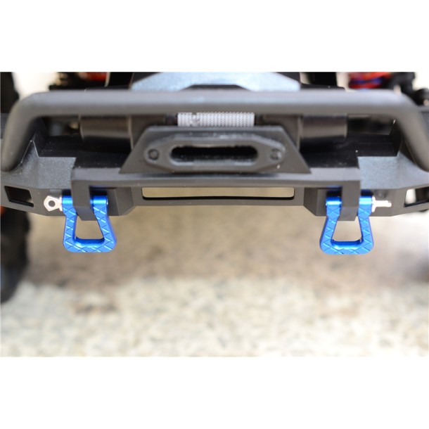 ALUMINUM FRONT/REAR BUMPER D-RINGS--TRX4002