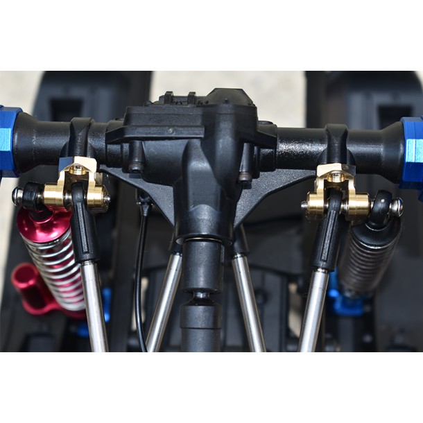 BRASS REAR AXLE MOUNT SET FOR SUSPENSION LINKS--TRX4009X