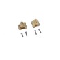 BRASS REAR AXLE MOUNT SET FOR SUSPENSION LINKS--TRX4009X
